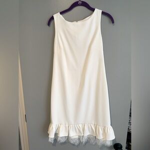 Calvin Klein white mini dress